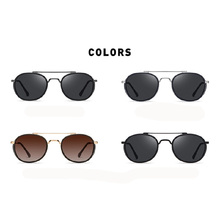 Personality double beam TAC polarized sunglasses New fashion trend export glasses Spot glasses wholesale