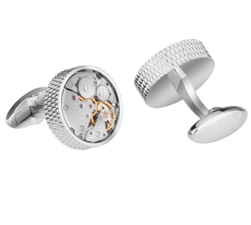 Men&apos;s Watch Mechanical Movement High-end French Shirt Sleeve Studs