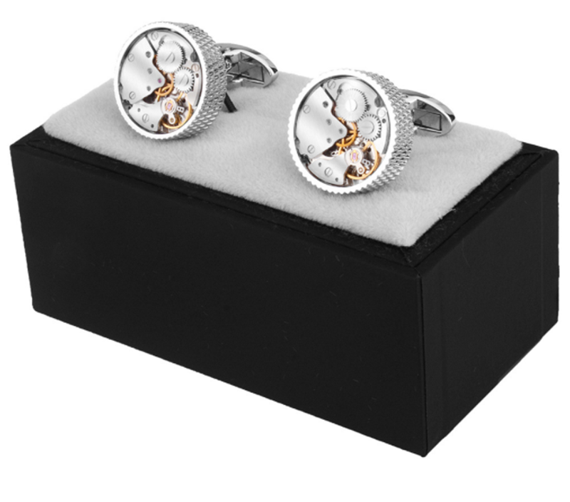 Men&apos;s Watch Mechanical Movement High-end French Shirt Sleeve Studs