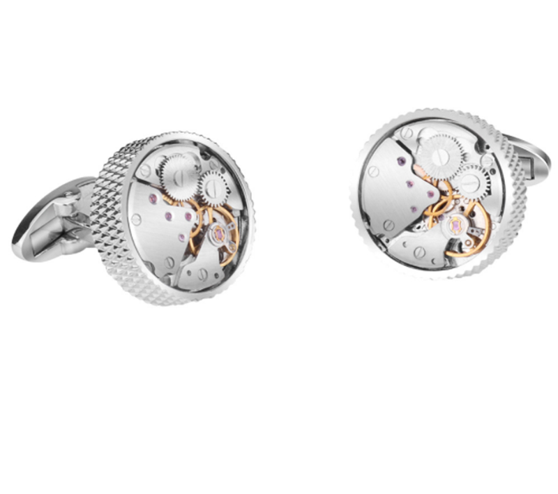 Men&apos;s Watch Mechanical Movement High-end French Shirt Sleeve Studs