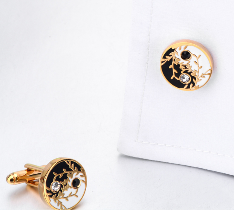 Chinese style Tai Chi men&apos;s cufflinks