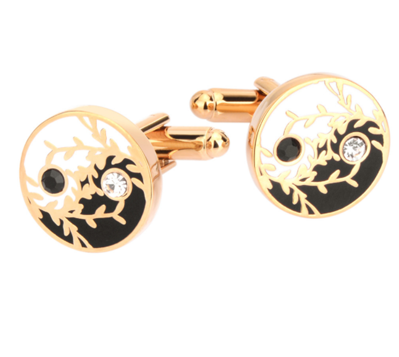 Chinese style Tai Chi men&apos;s cufflinks