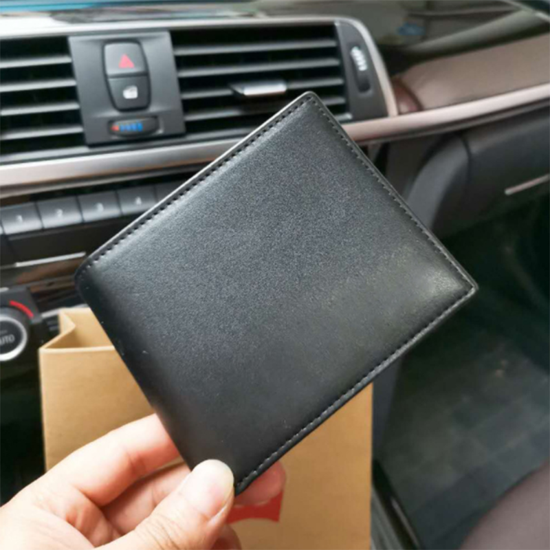 Men&apos;s wallet leather belt pin buckle gift box set