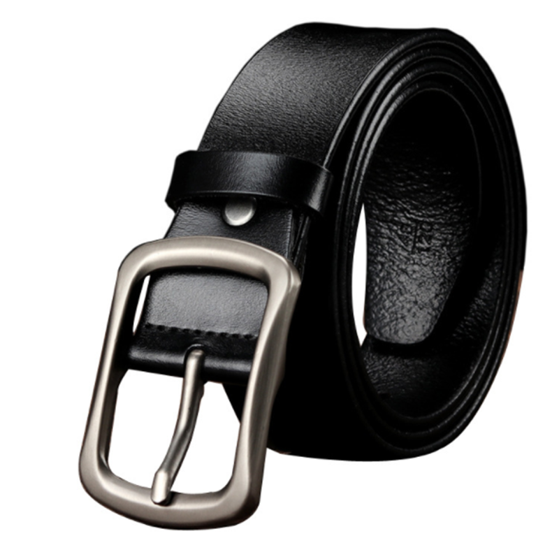 Wild and creative lacquered leather cowhide belt