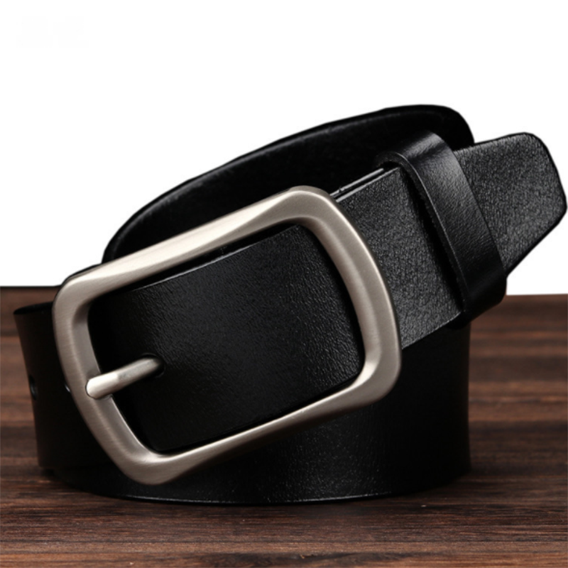 Wild and creative lacquered leather cowhide belt