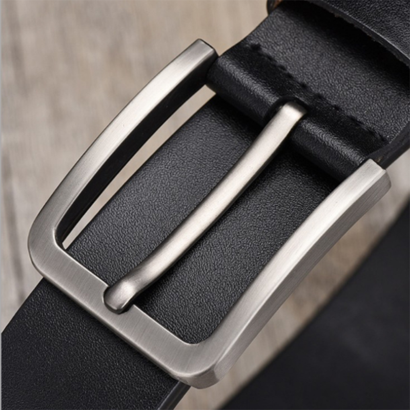 Pure leather men&apos;s casual antique leather belt