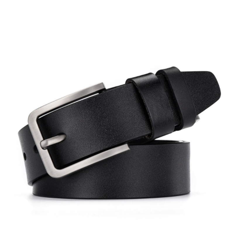 Pure leather men&apos;s casual antique leather belt