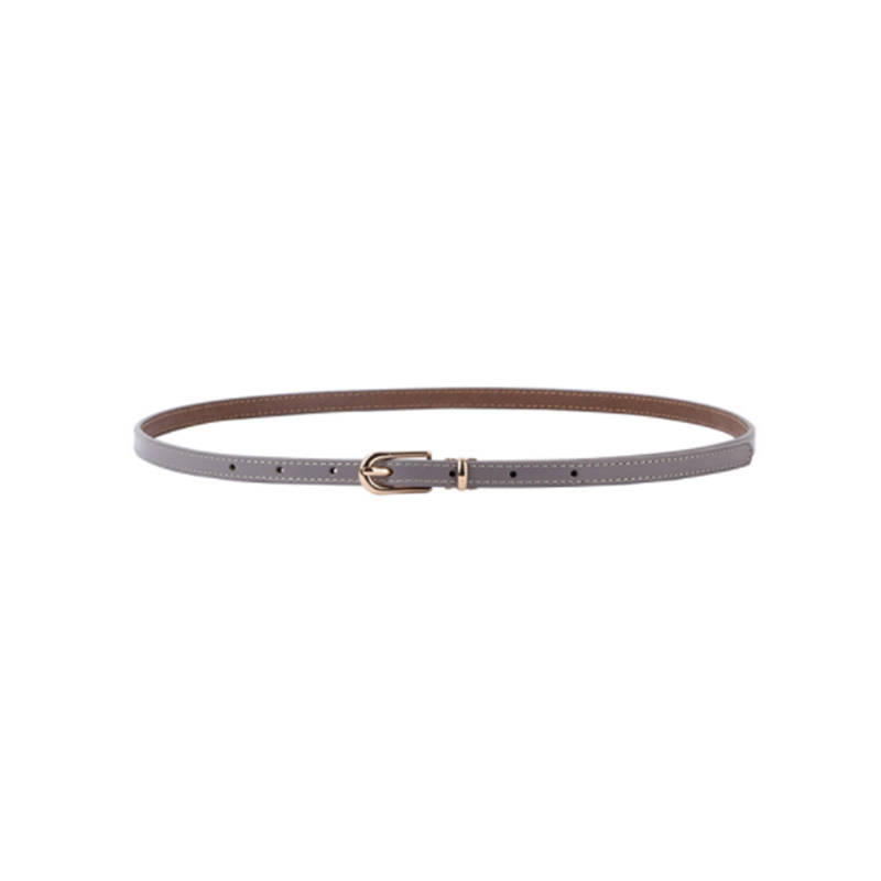 Leather Four Seasons Universal Knotted Thin Belt