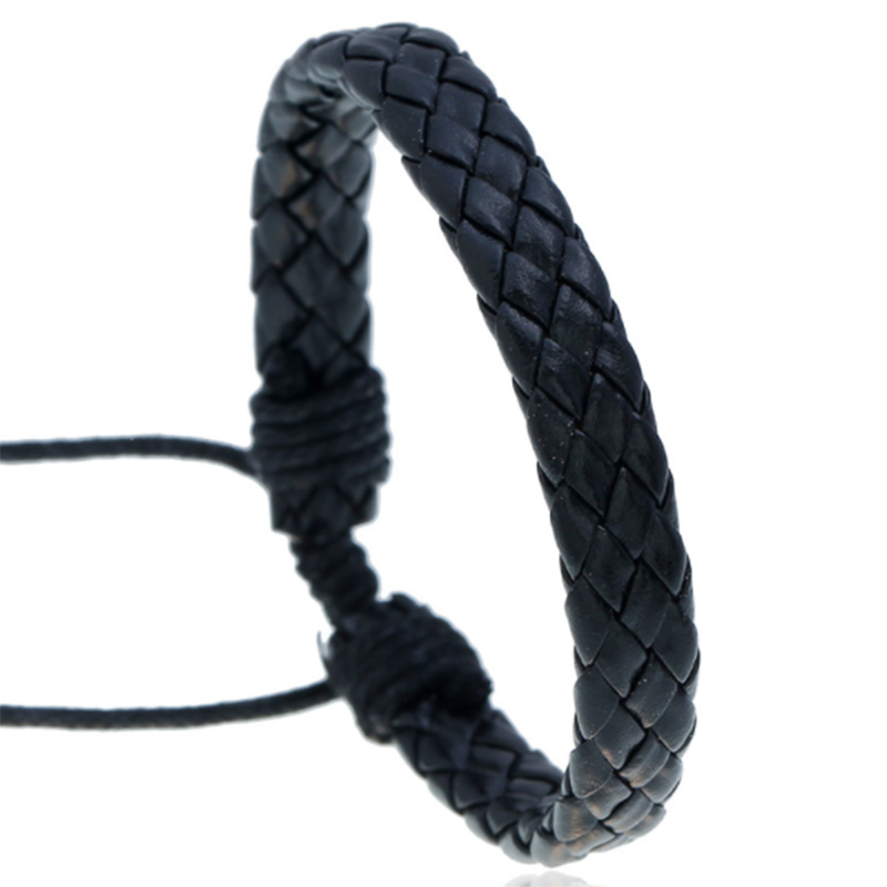 Girl leather multicolor optional PU simple braided bracelet (ladies&apos; other)