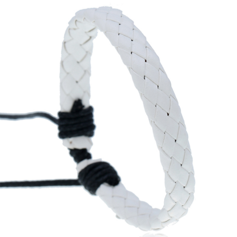 Girl leather multicolor optional PU simple braided bracelet (ladies&apos; other)