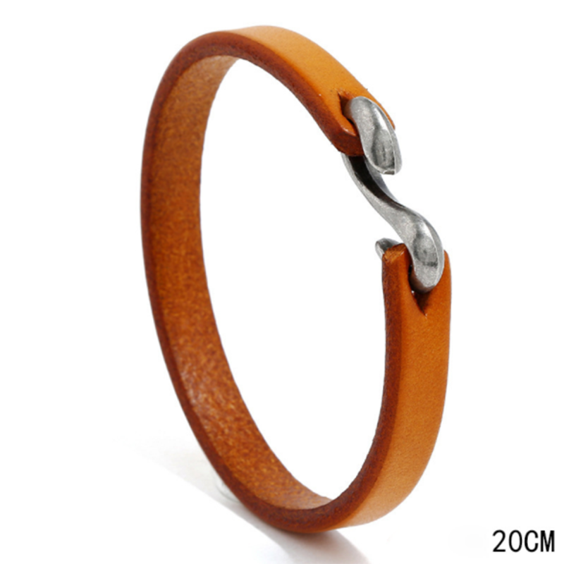 Fashionable Wild Punk Rock Leather Bracelet (Men&apos;s Other)