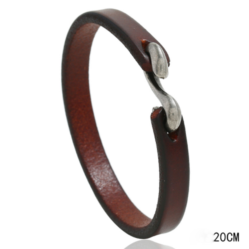 Fashionable Wild Punk Rock Leather Bracelet (Men&apos;s Other)