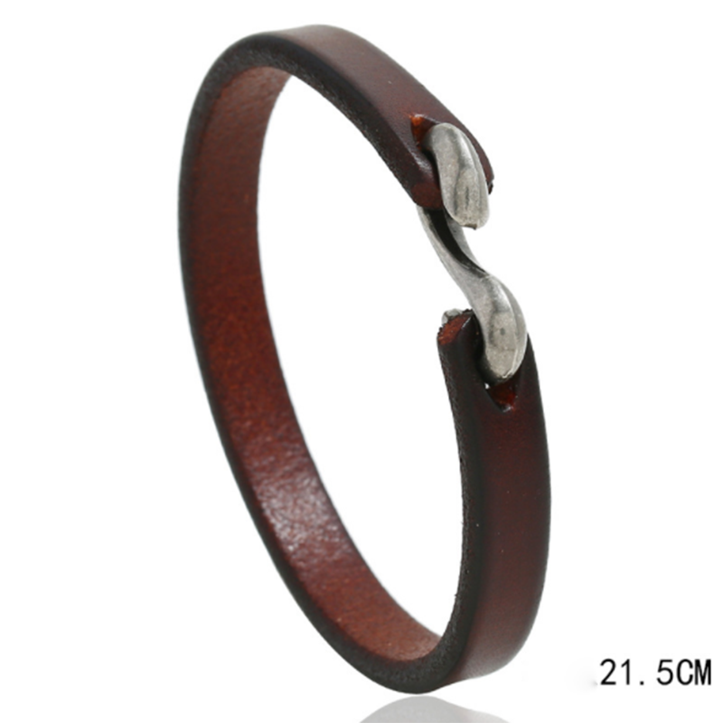 Fashionable Wild Punk Rock Leather Bracelet (Men&apos;s Other)