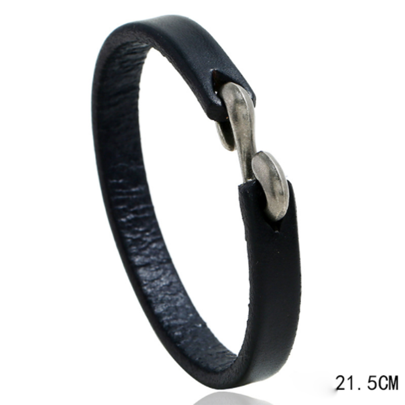 Fashionable Wild Punk Rock Leather Bracelet (Men&apos;s Other)