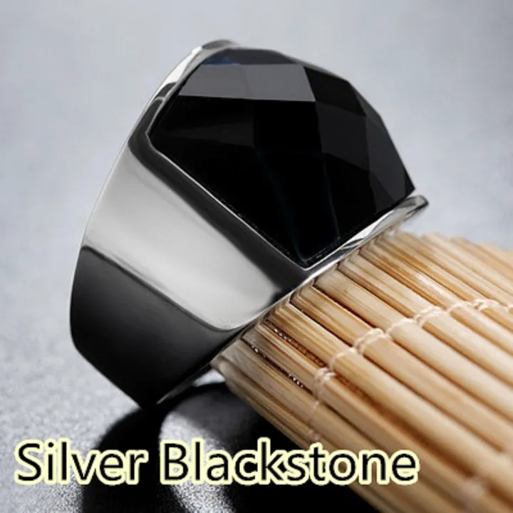European and American Punk Gothic foreign trade titanium steel casting men&apos;s ring
