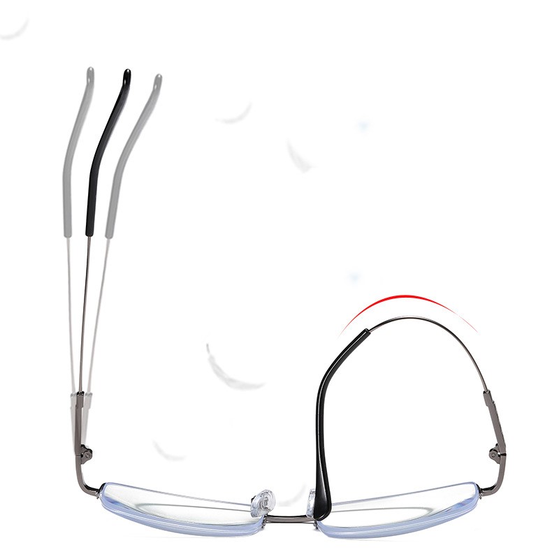 Far and near reading glasses prevent blue light radiation Multi-focus reading glasses Gun