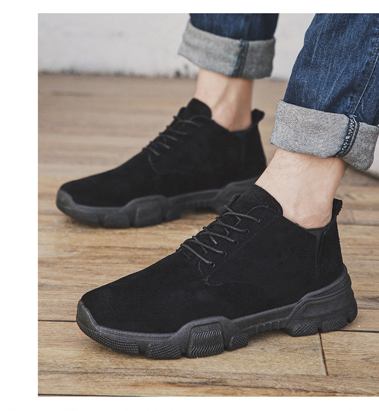 2020 autumn and winter men&apos;s boots trendy casual shoes