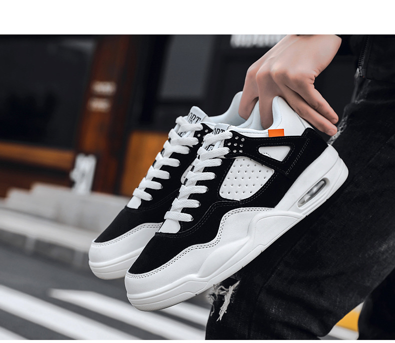New online celebrity high-bottom men&apos;s casual shoes