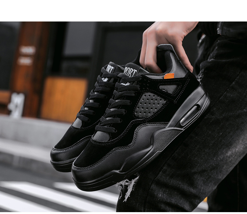 New online celebrity high-bottom men&apos;s casual shoes