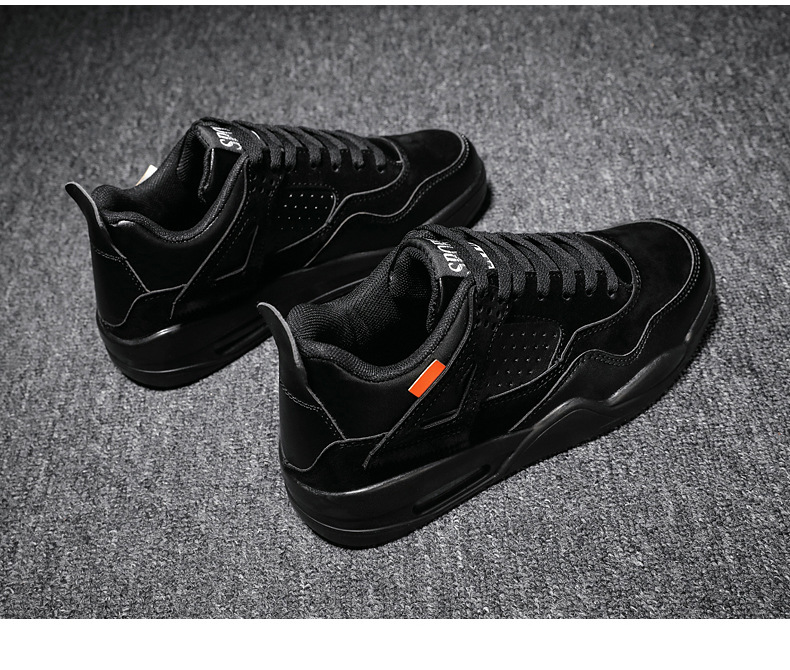 New online celebrity high-bottom men&apos;s casual shoes