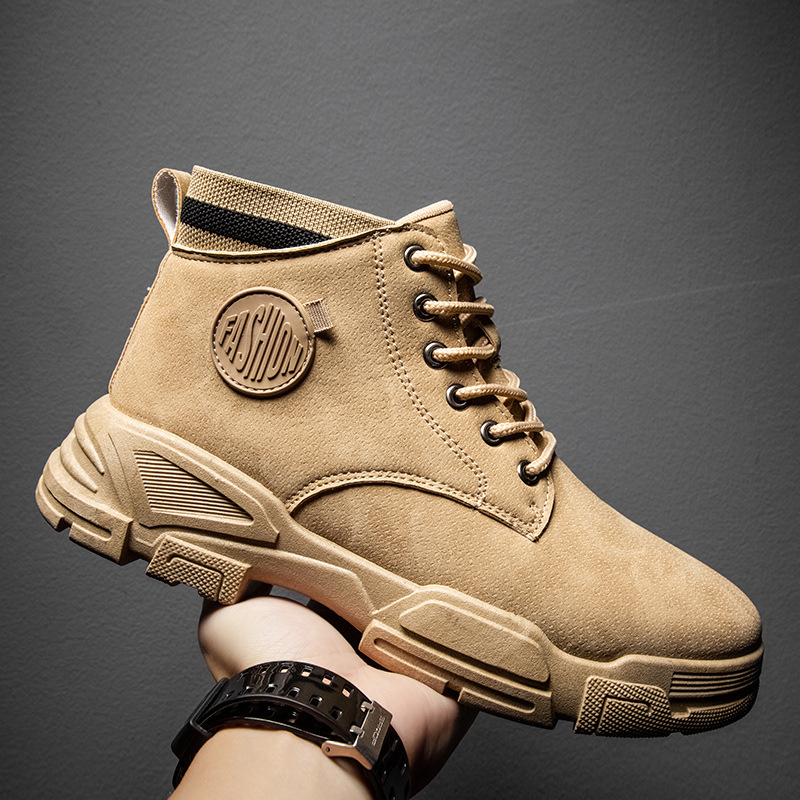 New Martin boots round head men&apos;s shoes