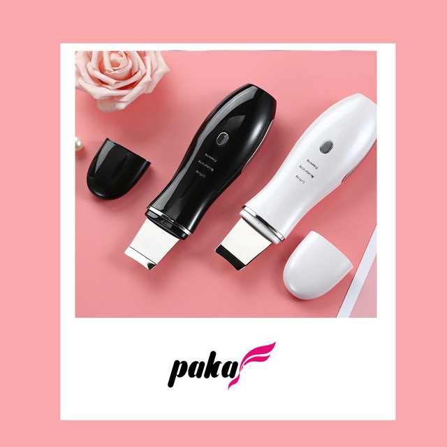 Skin spreader cosmetic instrument ultrasonic face pore cleaning spatula to remove dead skin
