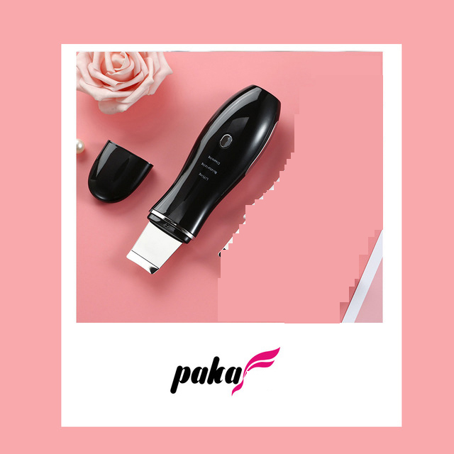 Skin spreader cosmetic instrument ultrasonic face pore cleaning spatula to remove dead skin