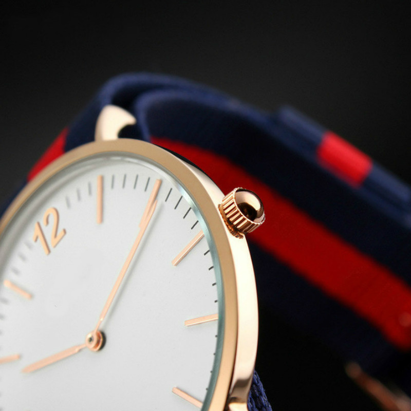Quartz couple watches men and women fashion belt watche for ladies lovely gift student simple watche