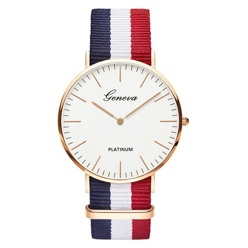 Quartz couple watches men and women fashion belt watche for ladies lovely gift student simple watche