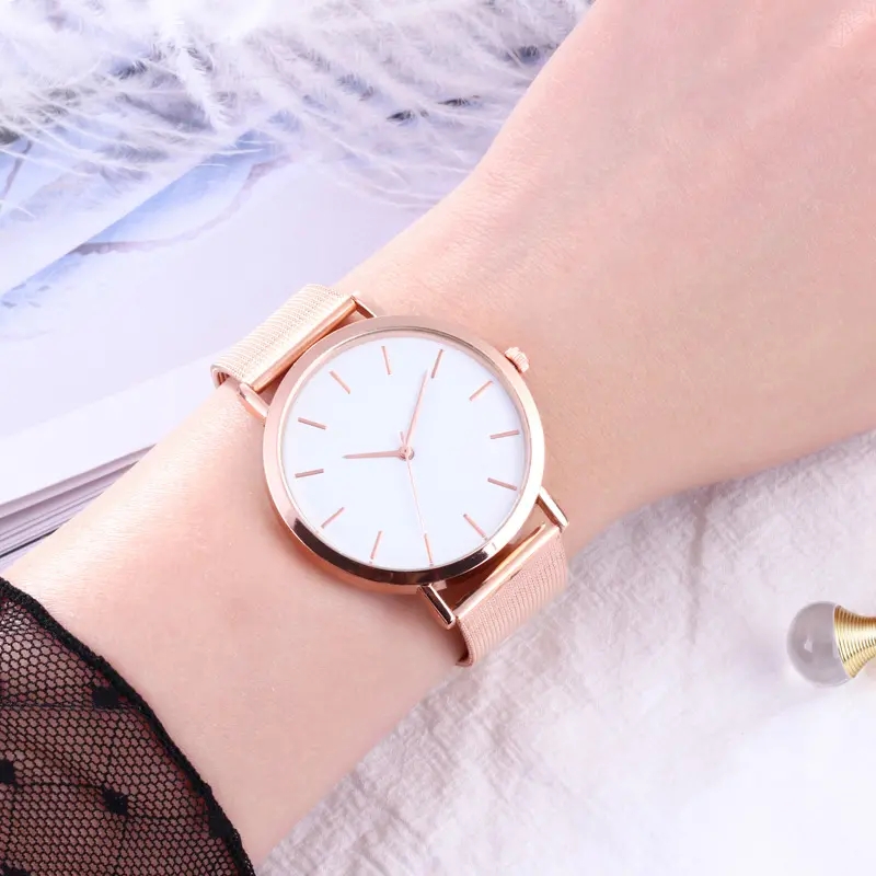 Wrist quartz watches women luxury casual clock stainless steel watchs ladies watche watched female