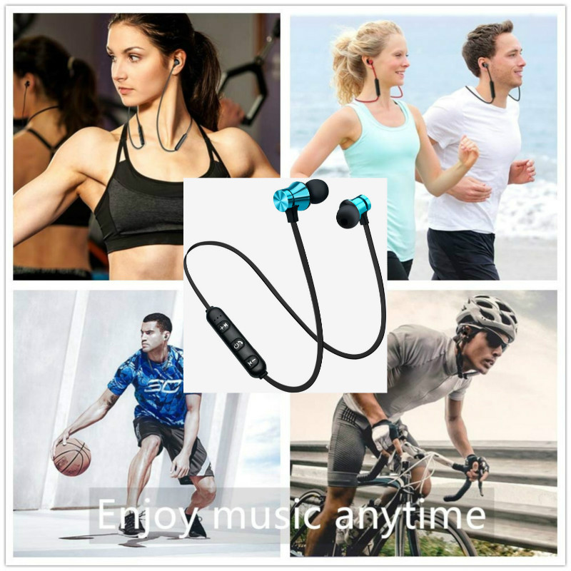 Bluetooth earphones wireless stereo earbuds in-ear for iphone samsung xiaomi all smart phone
