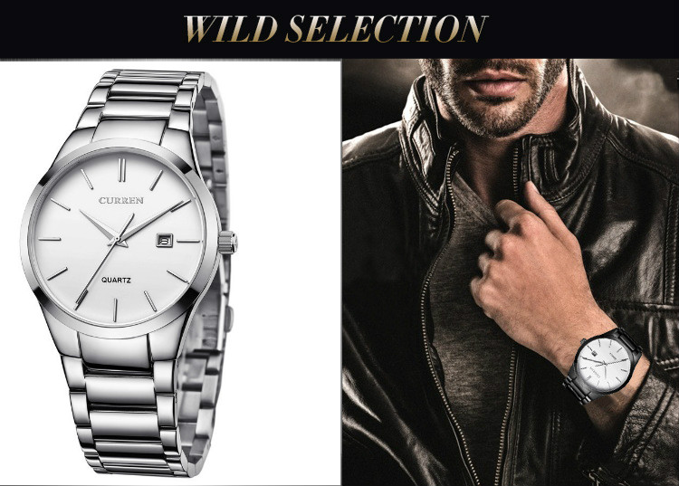 CURREN brand watches men fashion luxury watche stainless steel japan quartz watchs Watches men watch
