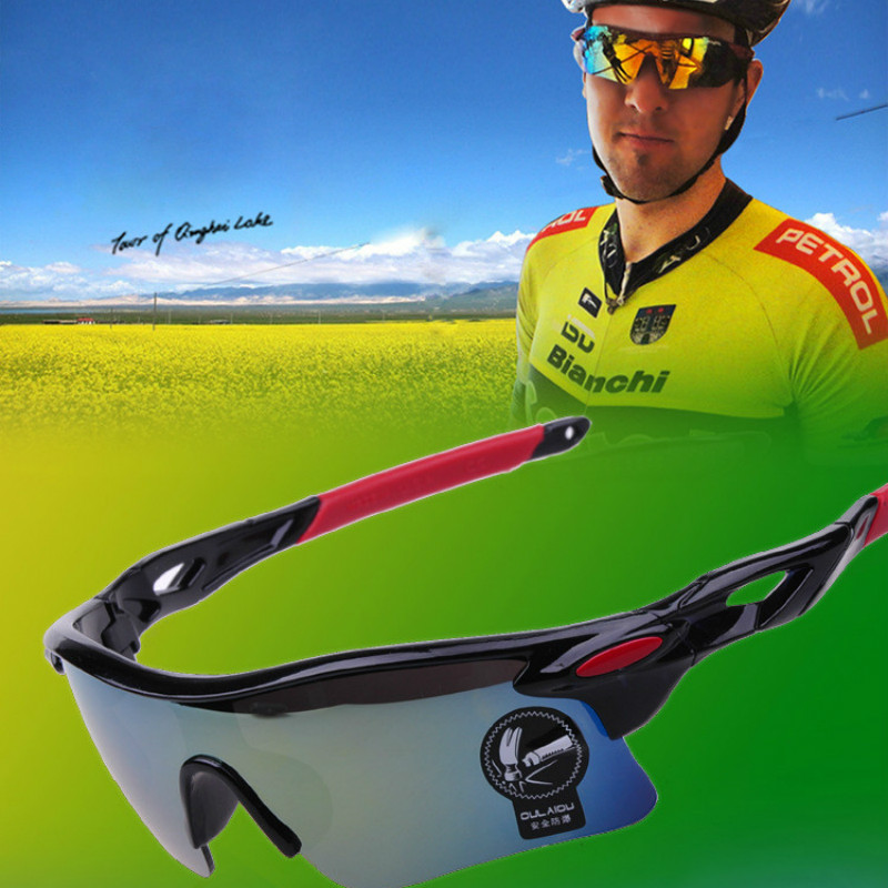 Men&apos;s sunglasses trendy explosion-proof toad mirror sunglasses men glasses frames driving glasses