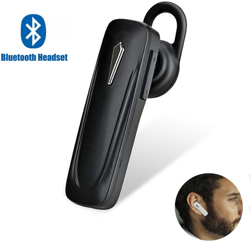 Bluetooth Earphone Car Driving Wireless Earpiece Handsfree Stereo Bass With Mic For Phones