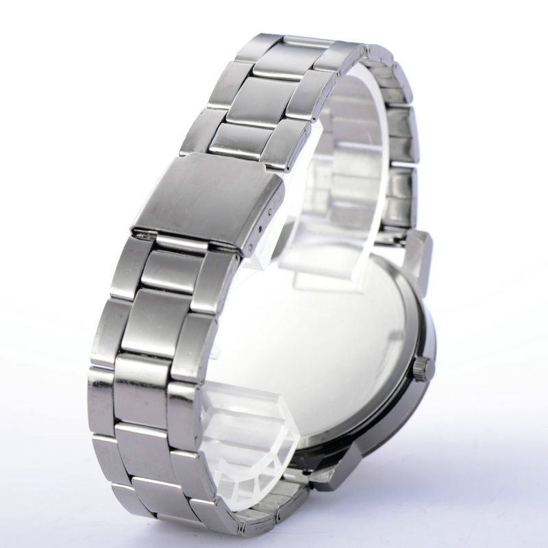 2PCS/SET Steel couple watches retro Korean fashion quartz watch men women wrist watche wristwatches