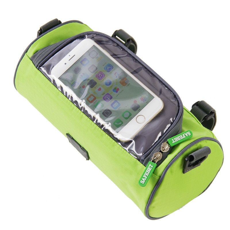 Bicycle handlebar bag touch screen mobile phone bag mountain bike bicycle accessories riding bag