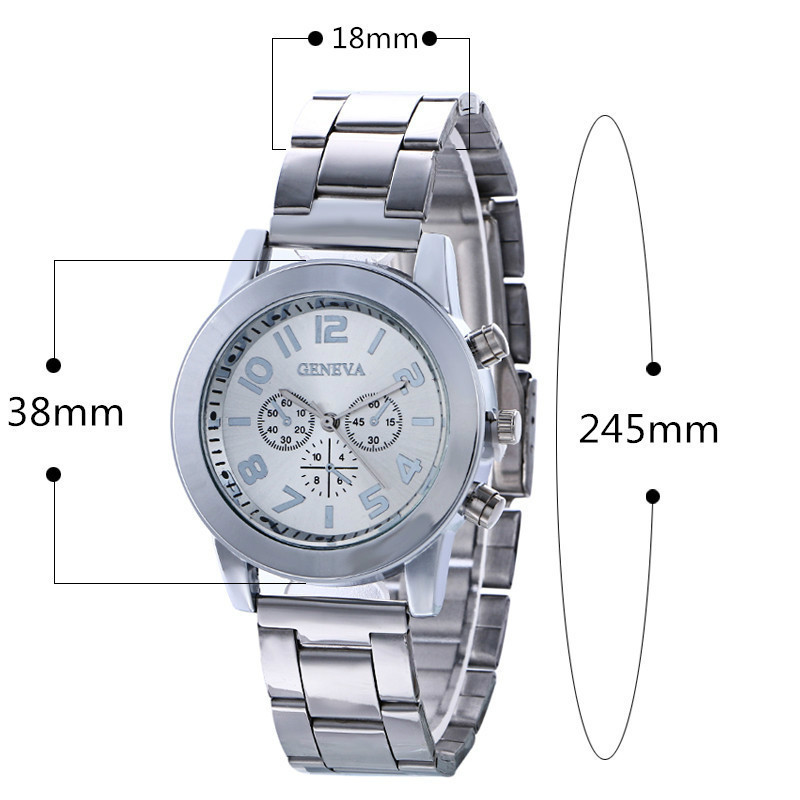 Trendy Personality Watches Unisex Digital Surface Steel Quartz Watch Men&apos;s And Women&apos;s Watches