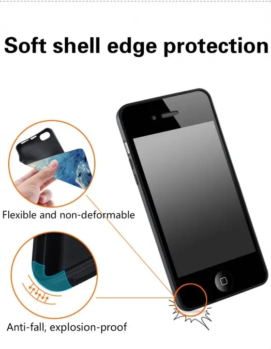 Phones cover phones case for iphone 4/4s apple phone hot sales 4.7 quot smartphone Matte soft shell