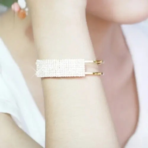 Korean jewelry starry starry diamond bracelet ladies elegant chiffon long skirt bracelet accessories