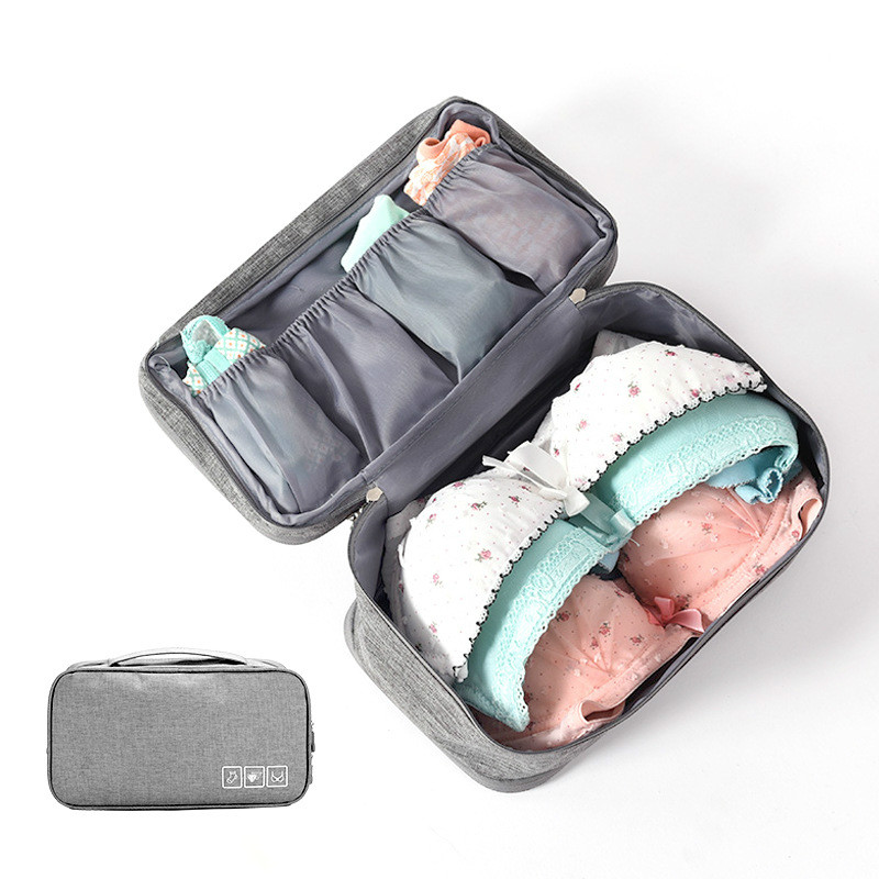 Bra finishing storage bag large capacity multifunctional portable travel storage box