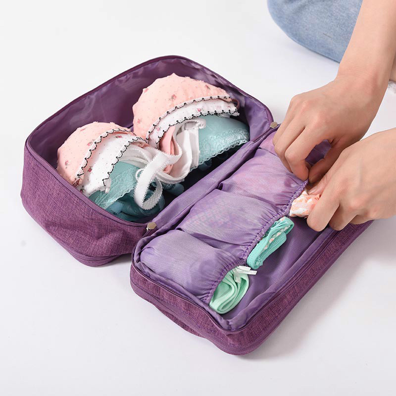 Bra finishing storage bag large capacity multifunctional portable travel storage box