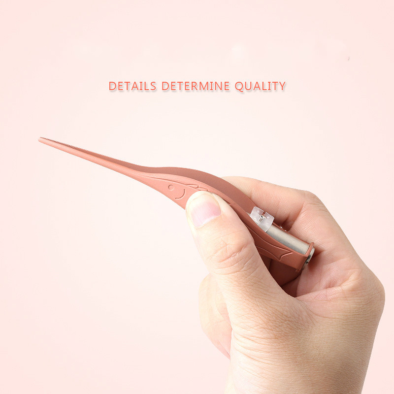 Children&apos;s luminous tweezers ear spoon baby adult picking earwax visible ear artifact Ear picks