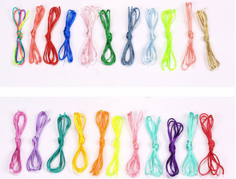 10 Pcs/set Hairs rope color rope braided Korean disk hair tied hair ribbon rope braided braid
