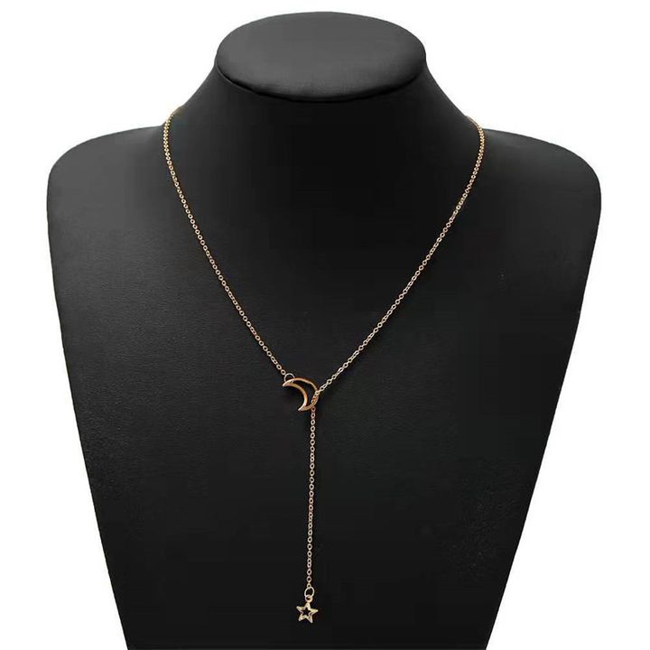 Fashion Tiny Dainty Choker Necklaces for Women Gold Color Pendants Ladies Jewelry Gift Accessories
