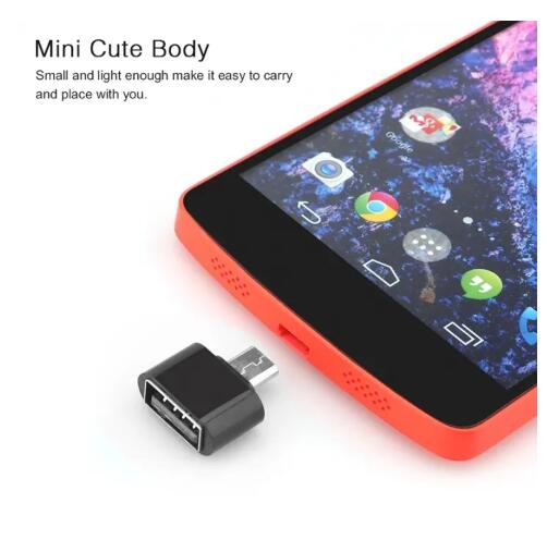 JC Mini USB OTG Adapter Android Micro USB / Type-C to USB Converter for phones PC computers