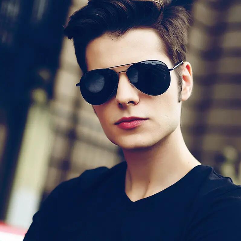 JC Men Sunglasses Men Fashion Classic Version drivers Metal Sun glasses Men Fashion