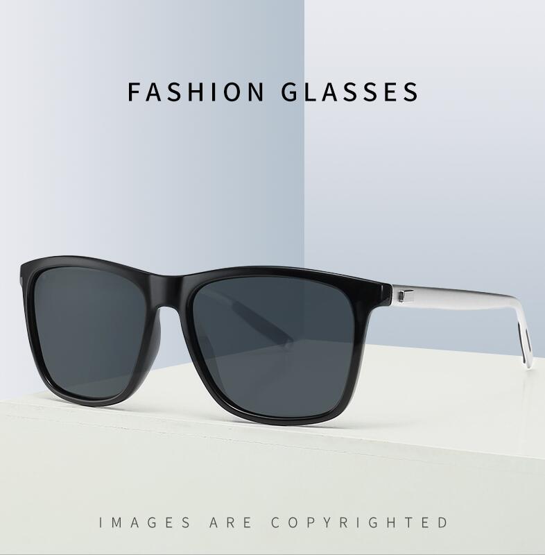 JC men Sunglasses Men Fashion Polarized Sunglasses outdoor high quality square sunglasses