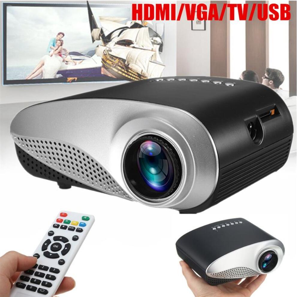 NEW mini projector Rd802 home led portable mini HD home theater projector supports 1080p