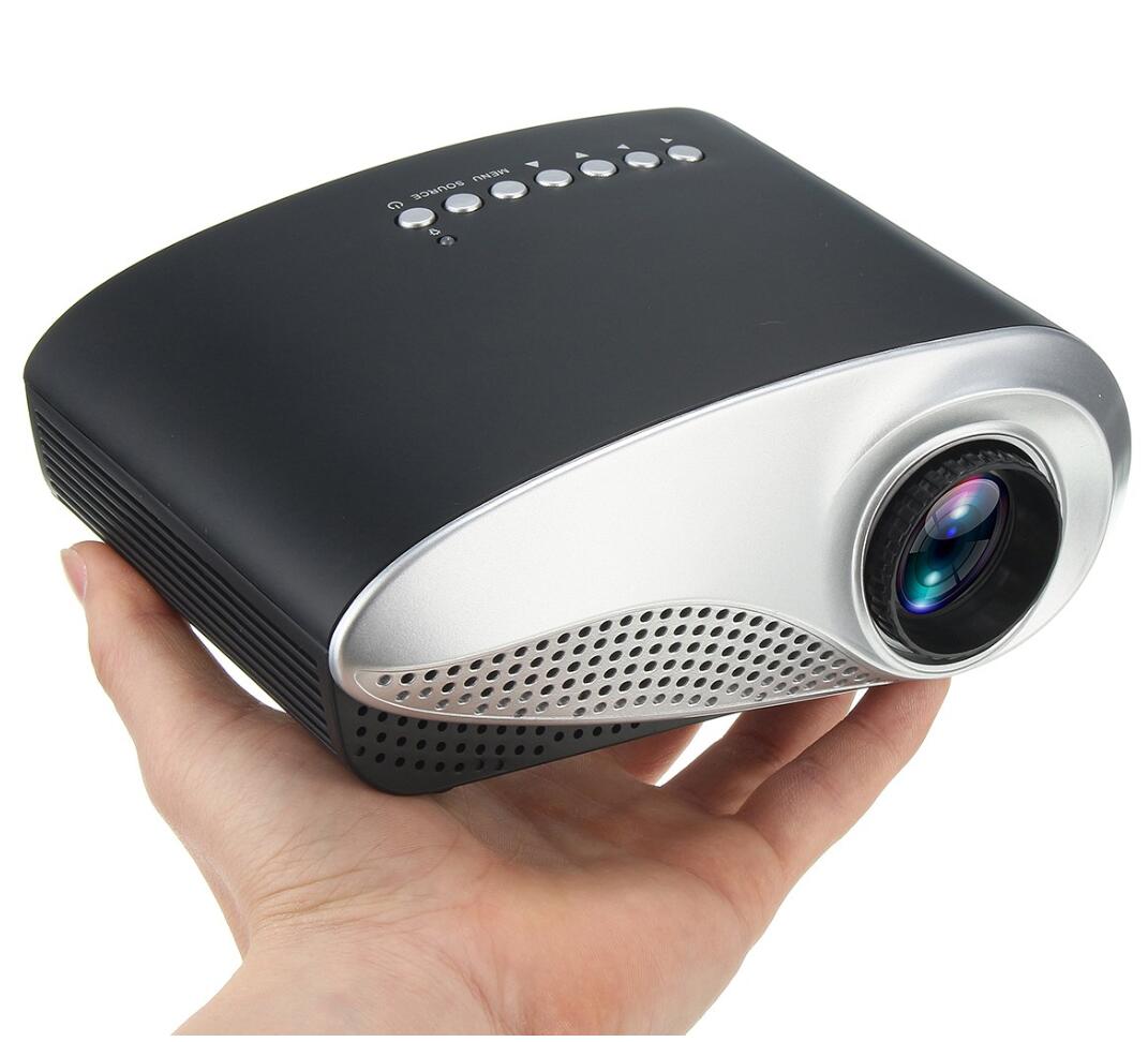 NEW mini projector Rd802 home led portable mini HD home theater projector supports 1080p