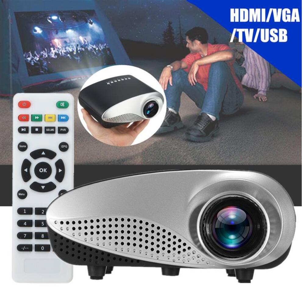 NEW mini projector Rd802 home led portable mini HD home theater projector supports 1080p